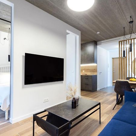 City Center Sanctuary Modern Business-Class Studio With Free Parking In The Heart Of VNO Esterno foto