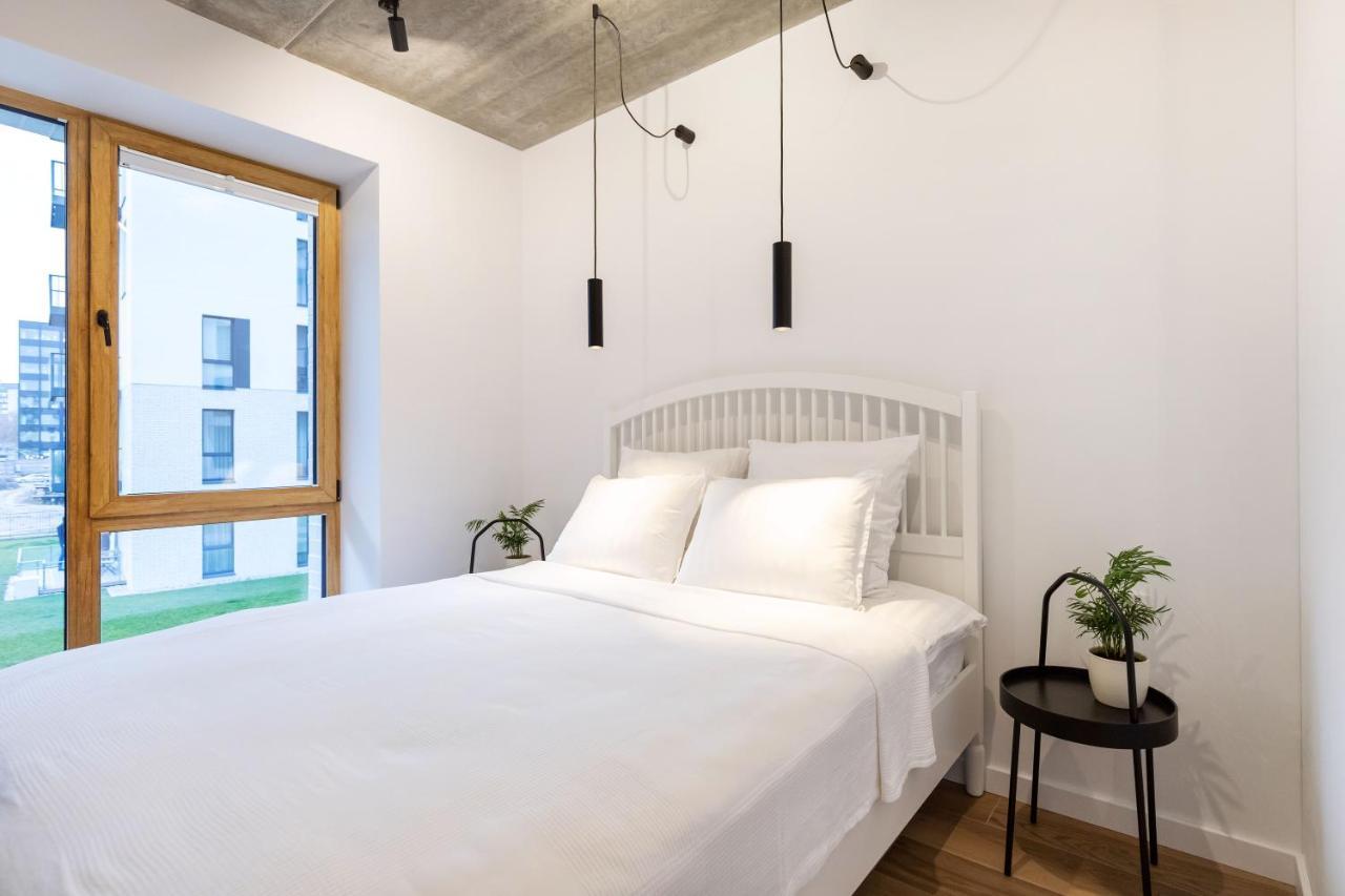 City Center Sanctuary Modern Business-Class Studio With Free Parking In The Heart Of VNO Esterno foto