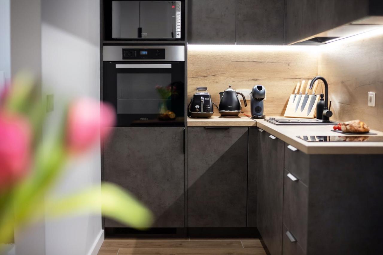 City Center Sanctuary Modern Business-Class Studio With Free Parking In The Heart Of VNO Esterno foto