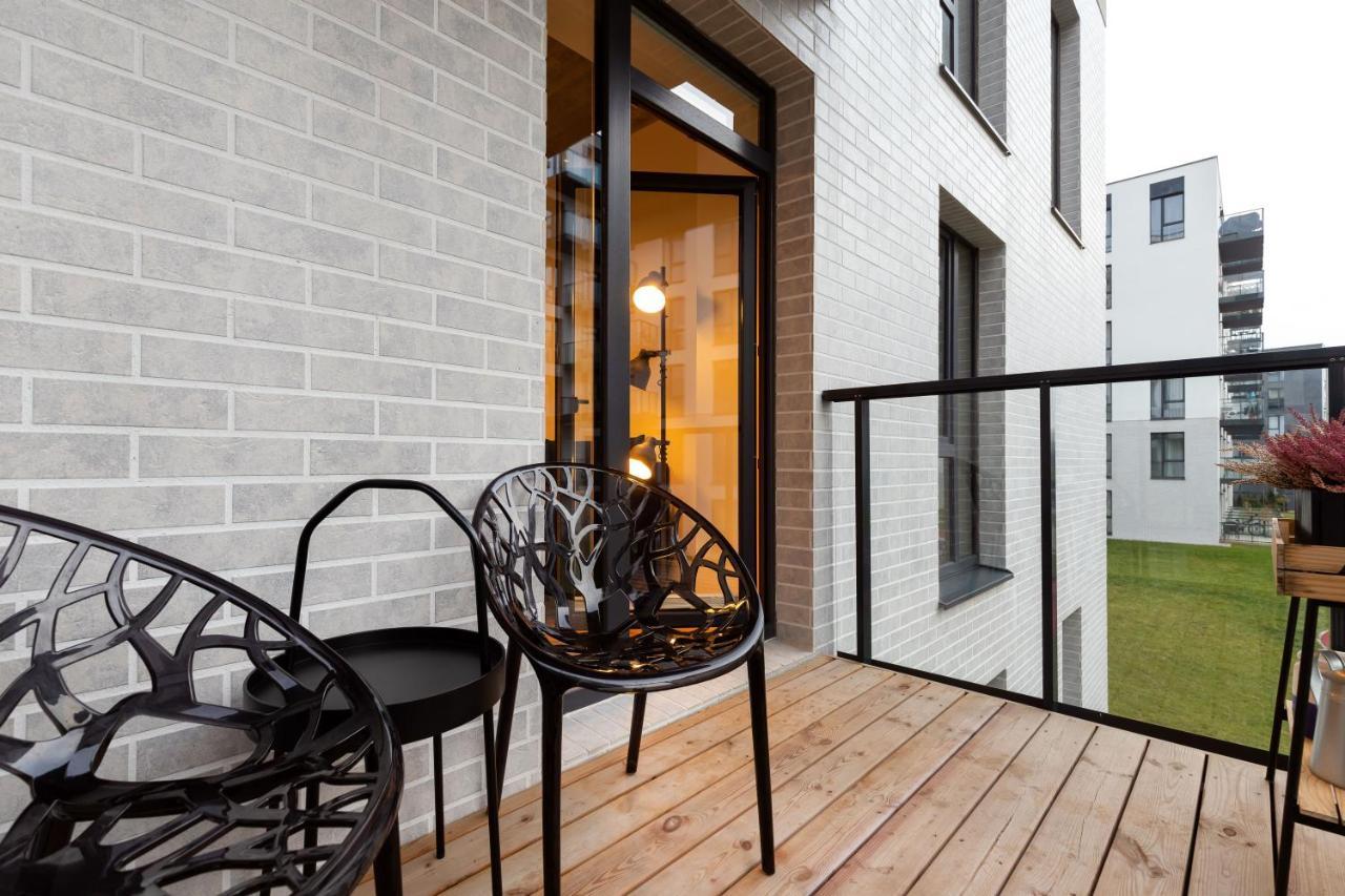 City Center Sanctuary Modern Business-Class Studio With Free Parking In The Heart Of VNO Esterno foto