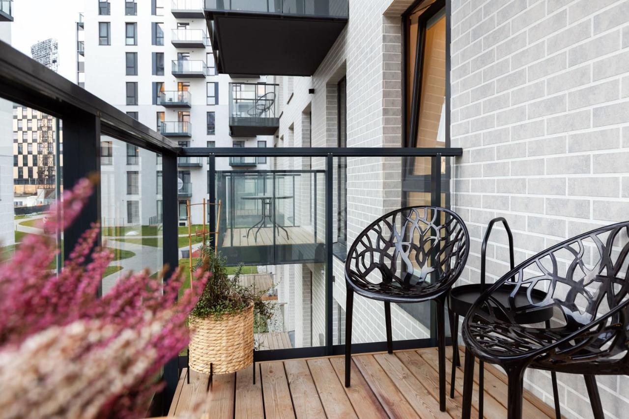 City Center Sanctuary Modern Business-Class Studio With Free Parking In The Heart Of VNO Esterno foto
